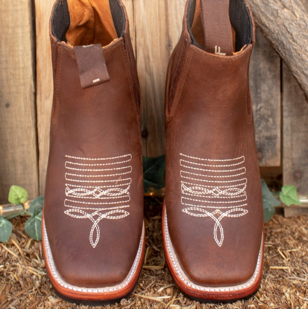 Brown Leather Women's Boots Handmade